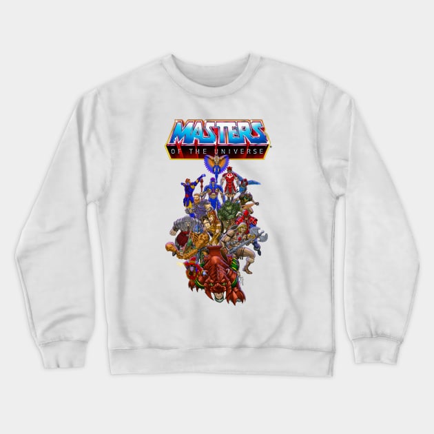 Masters Of The Universe Crewneck Sweatshirt by AV Art Studio